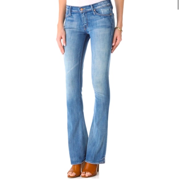 MOTHER Runaway Jeans Flare Low Rise - Picture 1 of 5